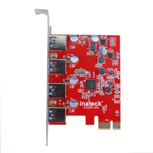 Inateck USB 3.0 Karte 4 Port Pci Expresskarte für Mac Pro - 4