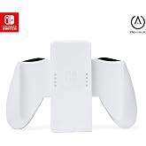 PowerA Joy-Con Comfort Grip for Nintendo Switch - White, game controller, gamepad, Nintendo Switch Lite