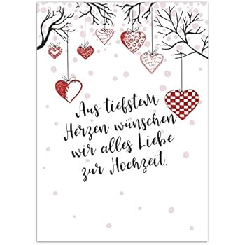 Hochzeitskarte „Rustikale Liebe Vintage“ – Glückwunschkarte DIN A6 Mit Umschlag, Made In Germany