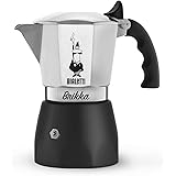 Bialetti 7312 New Brikka, Aluminium, Kaffeemaschine für Kaffee mit Doppelrahm, 2 Tassen