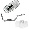 ThreeH Simple Step Counter 3D Walking Pedometer with Clip and Lanyard for Elder Kids Men Women Rechargeable Battery Large Display Backlight Pocket Pedometer White