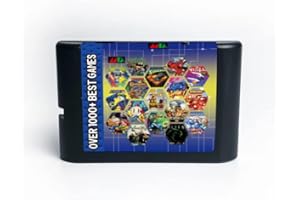 GENERIC Gamevortex Super Cartridge 1000 in 1 Multi Games Cartridge for Sega Genesis Mega Drive 16Bit Classic Game Consoles