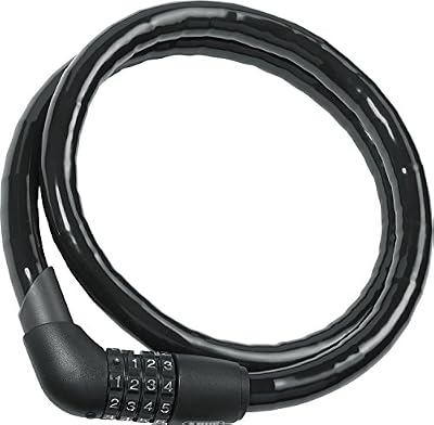 ABUS CABLE ANTIVOL à combinaison 1360 Tresor Noir 85cm