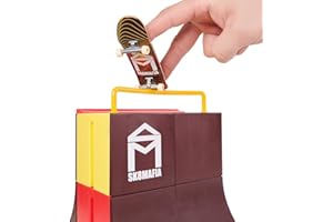 Tech Deck, Pyramid Shredder, X-Connect Park Creator, set di rampe da personalizzare e costruire con fingerboard speciale, giocattoli per bambini da 6 anni in su