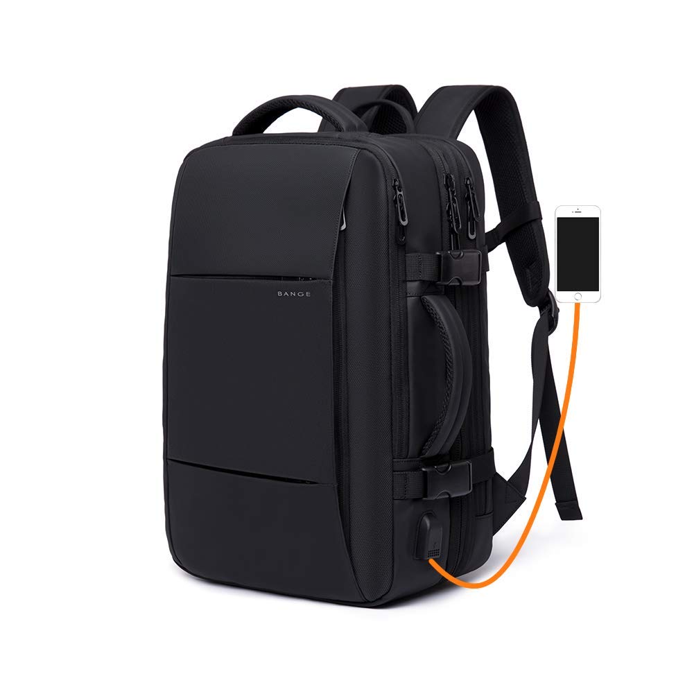 Equipaje de mano Black Mochila de Cabina Expandible Uppsala Equipaje de  Mano y Carry on 55x40x20 expande hasta 55x40x25 Equipaje Equipaje de mano  Equipaje