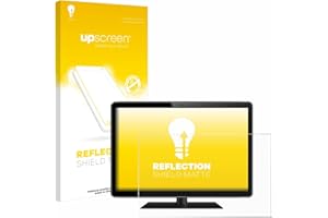upscreen 24" Entspiegelungs-Schutzfolie für 24,0 Zoll Flachbildschirme (61 cm) [532 x 299 mm, 16:9] – Anti-Reflex Displayschutz-Folie Matt