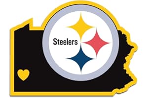 NFL Siskiyou Sports Fan Shop Pittsburgh Steelers Home State Sticker One Size Team Color