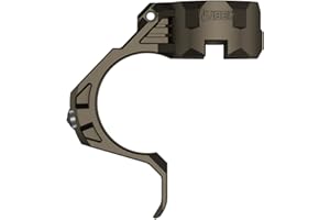 WUBEN T4 Anneau De Lampe De Poche Tactique Pour EDC, Anneau De Déverrouillage Du Doigt Avec Brise-vitre, Uniquement T4 (Désert Tan)