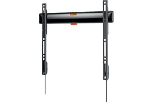 Vogel's TVM 3405 - Supporto da parete piatto per TV da 32 a 77 pollici, max. 50 kg, max. VESA 400 x 400, compatibilità universale, distanza dalla parete solo 2,2 cm