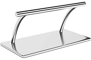 PHYSA WELLNESS & LIFESTYLE physa Poggiapiedi Parrucchieri Poggia Piedi Salone PHYSA FR-4 (Rotondo, 35 cm, Acciaio Inox, Antiscivolo)
