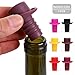 Produktbild Silikon Stopper Wein, Flasche Stopper, Wein Flasche Kork, 3er Pack in Mehrfarbig für Wiederverwendbare Wein Flasche Kappen/Bier Maschinen von shellvcase (zufällige Farbe)