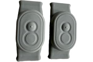 TabCat Protective Silicone Cases for V2 Cat & Kitten Homing Tags - Pack of Two - Splash-Proof Protection - Attaches to Cat Collars - Charcoal