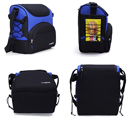 comprare on line MIER pranzo borse termiche Lunch Box portatile fredda Borsa per uomo e donna, 20 Cans prezzo