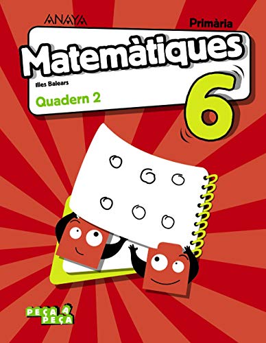 Matemàtiques 6 Quadern 2 (Peça a peça)