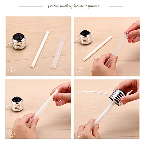 DOXUNGO Luftbefeuchter USB Luftbefeuchter Sieben Farbwechsel Im Winter zu Hause Retro Mini Luftbefeuchter - 9
