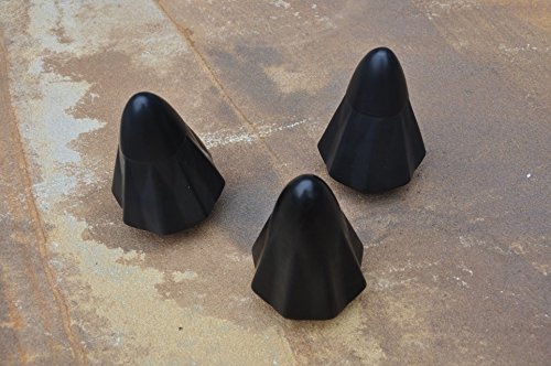 3 Schwarze Latex Module für die Pocket-Shot - 2