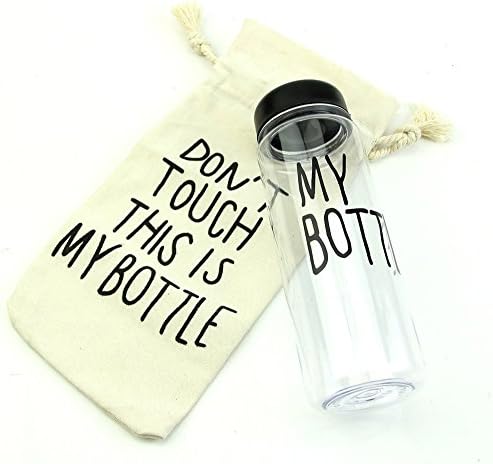 DPWELL Portable Clear My Bottle Sport Plastic Fruit Juice Water Cup 500ML