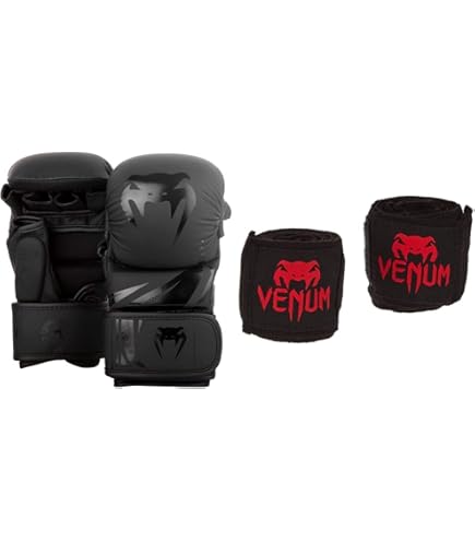 Guanti Da MMA Leone 1947 Black Edition - Nero, Taglia XL, Per Allenamento Intenso - Foto 12