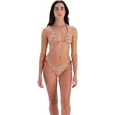 EROS Tak &ccedil;ık kaplı Sabit askılı 24SW850011EPU Kadın Bikini Takımı, Turuncu, 42