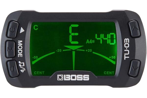 BOSS TU-03 Clip-On Tuner et métronome