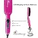 Brittany Hair Straightening Brush. Fast Heating Salon Ionic Straightener. For All Hair Types. Gift Box.