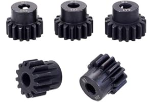 DollaTek 5PCS ZD Racing M1 13T 14T 15T 16T 17T Pignon Moteur