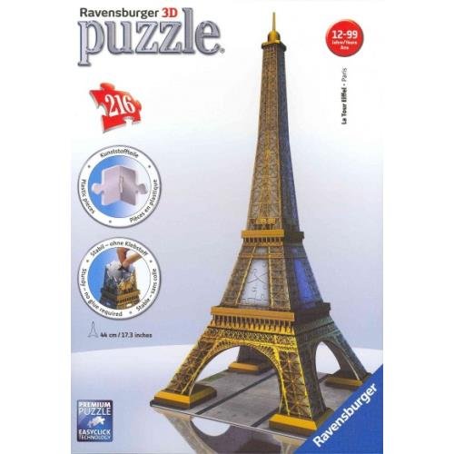 Preisvergleich Produktbild Eiffel Tower: 216 Piece 3d