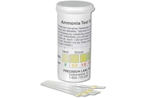Schönheits Shop Tauchtest Ammonium Wassertest Koi Teich 25 Teststreifen Sehr Genau