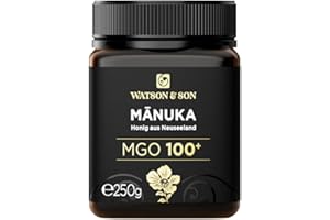 Watson & Son Manuka Honig MGO 100+ 250g | Premium Qualität aus Neuseeland
