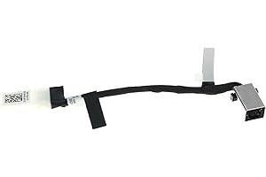 TRADOCK Prise d'alimentation DC Jack de rechange compatible avec Dell Vostro 5410 5510 5515 0VP7D8 450.0MZ03.0011