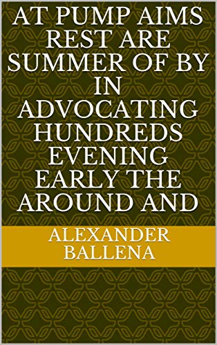 Descargas At pump aims rest are summer of by in advocating Hundreds evening early the around and Provencal Edition PDF