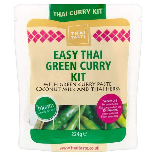 Thai Taste | Easy Thai Green Curry Kit | 4 x 224g (FR)