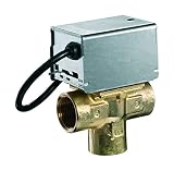 valvula motorizada 2 vias honeywell  Válvula de zona motorizada 3 vías Honeywell - 1\"