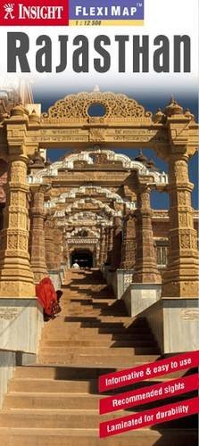 Insight Flexi Map: Rajasthan livre