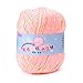 Produktbild Dabixx Wolle Garn, Color Point Seide Protein Garn häkeln Stricken Garn Baby Stricken - 1 Ball (50 g) - 5#