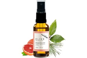 ‎ELIXR ELIXR Raumspray Positivity 30ml I Lorbeer Grapefruit Fichte I mit 100% naturreinen ätherischen Ölen I Natürliches Raumspray, Airspray, Raum Spray