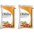 Dhara Filtered Groundnut Oil, 1L | Pack of 2