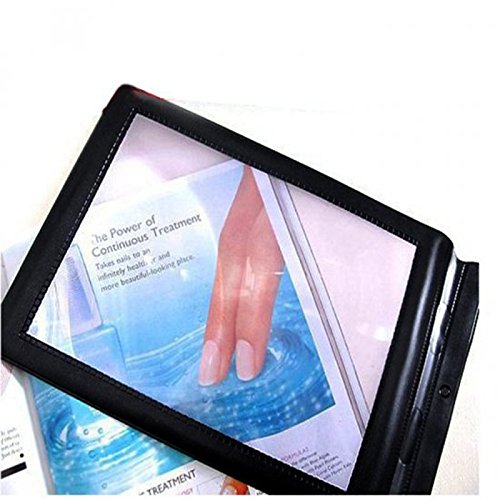 Price comparison product image Vinmax A4 Full Page Large Sheet Magnifier Sheet Magnifying Glass Assisted Reading Vision Aid Lens