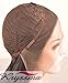 K'ryssma® Grey Ombre Black Roots Natural Straight Soft Hair Synthetic Lace Front Wig for Women Natural Looking Full Wig Half Hand Tied Heat Safe 22 inch