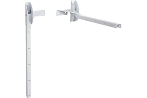 Sauvic 89420-Séchoir de Mural Rabattable, Blanc 54 cm.