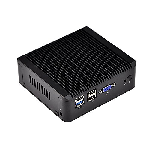 QOTOM-Q190G4U-S02 4 Intel Gigabit Lan Port Mini Computer 8GB Ram 32GB SSD WiFi Mini ITX Case Intel x86 Single Board Computer - 7