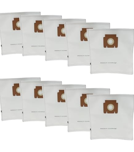 Sacchetti Ipoallergenici Aspirapolvere ZZ-Clan 10 Sacchetti Aspiravolvere Per Bosch BSN1900/1900/01 - Alta Filtrazione Sacchetti Antiallergenici - Foto 8