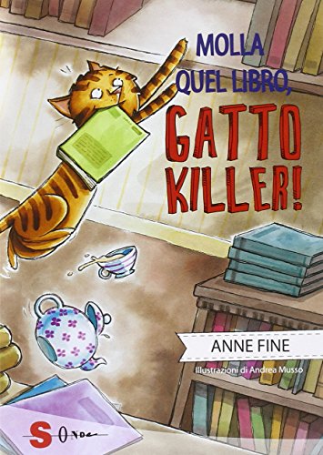 Molla quel libro, gatto killer!
