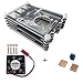 Produktbild Haiworld 3 in 1 Profi-Kit für Raspberry Pi 3 B & 2B und B+, Schwarz 9 Layer Gehäuse + Lüfter + Kühlkörper