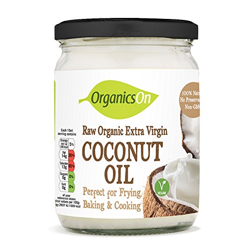 OrganicsOn Raw Organic Extra Virgin Coconut Oil 500ml