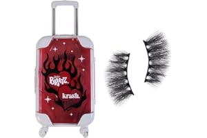 Bratz x Krash Kosmetics - Passion 4 Lashez False Eyelashes - Pretty Princess Lashez - Sztuczne rzęsy z syntetycznymi włosami z norek - Wegańskie i okrutne darmowe