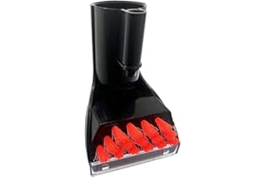 OCEANLEND Brosse antitache robuste de 7,6 cm (3 po), pour nettoyer les escaliers et les meubles, compatible les aspirateurs de tapis verticaux et portables Bissell, Little Green et ProHeat série 1425 (noir)