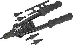 Sealey AK3984 Short-Arm Threaded Nut Riveter, 128mm x 313mm x 285mm