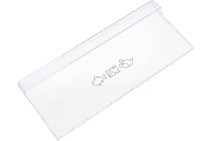 sparefixd Cubierta frontal para cajón para nevera y congelador Beko