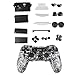 Produktbild SunniMix Controller Skin Controller Schutzhülle Hülle für PS4 Controller Schutz Griff - Weiß Schädel